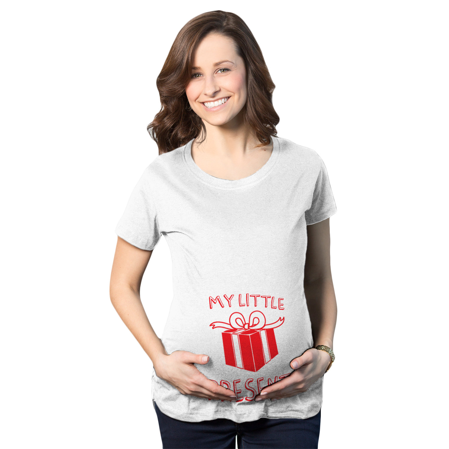 christmas maternity top