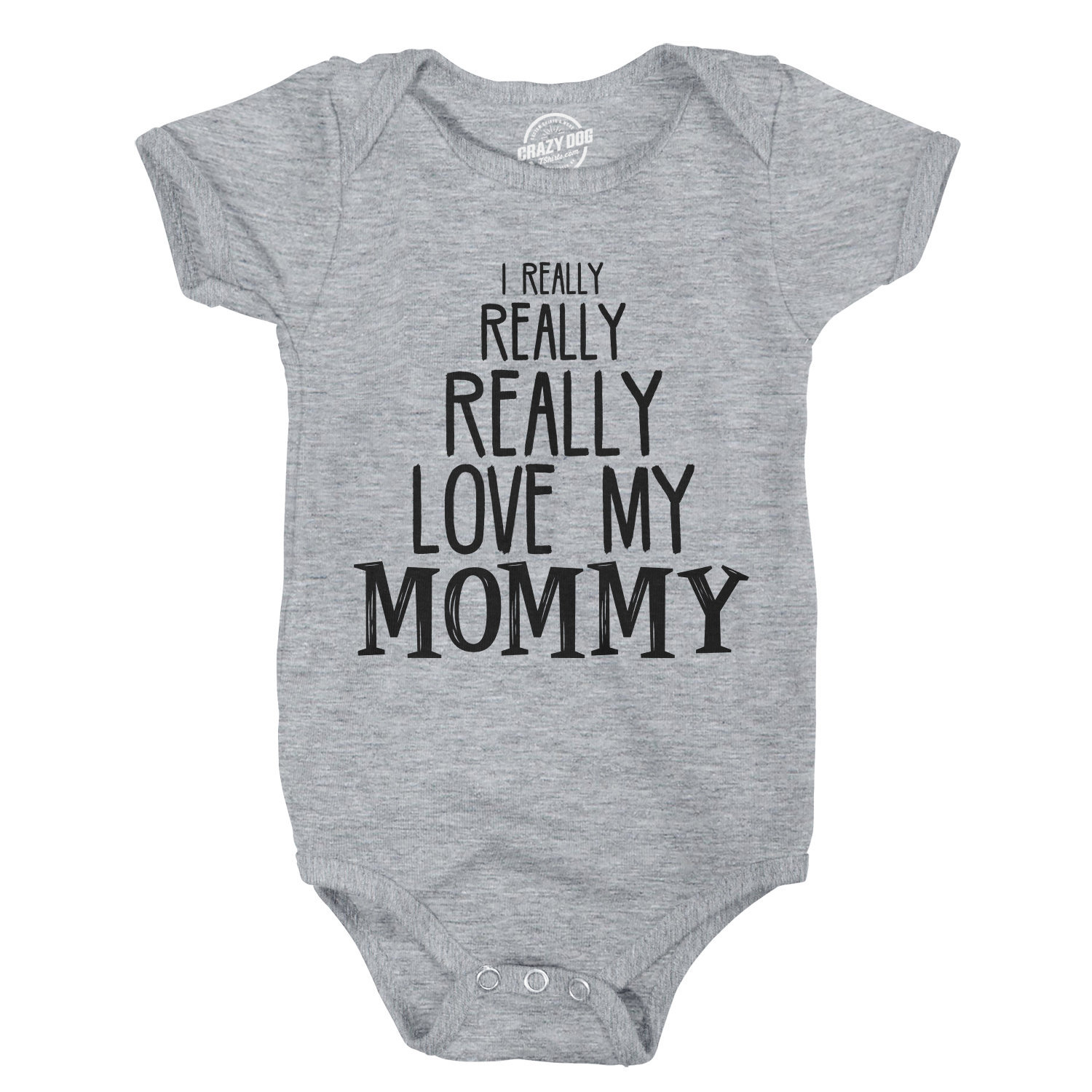 Love Mom Romper Funny Baby Clothes Baby Creeper Rompers With