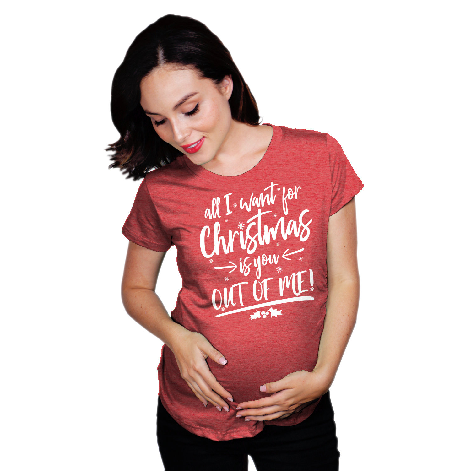 xmas maternity tops